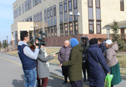 Көп балалы аналар Шымкент қаласы әкімдігін торуылдап жүр