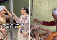 "Бағанға соғылды": "Балқия" есімімен танылған актриса Нұргүл Мыңғатова түсірілім алаңында жарақат алды