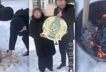 Туды өртеп, елтаңбаны талқандаған адамдардың кімдер екені белгілі болды