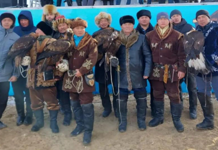 Түркістандық құсбегілер ел біріншілігінде топ жарды