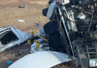 12 адам қаза тапқан жол апаты: аман қалған ер адам Астанаға жеткізілді 12 адам қаза тапқан жол апаты: аман қалған ер адам Астанаға жеткізілді