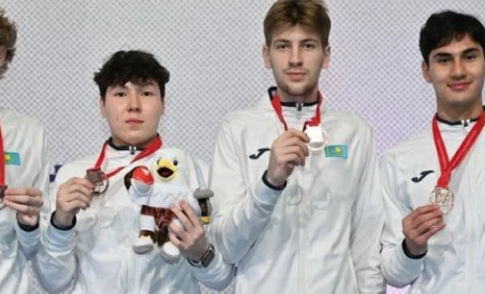 Қазақстан құрамасы семсерлесуден Азия чемпионатында қола медальға ие болды