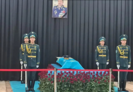 Алматыда ғарышкер Талғат Мұсабаевпен қоштасу рәсімі өтіп жатыр