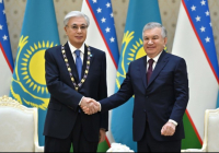 Қасым-Жомарт Тоқаевқа Өзбекстанның ең жоғары мемлекеттік наградасы табысталды