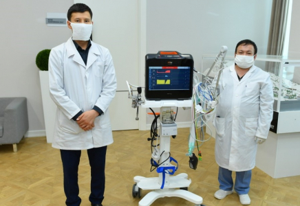 Түркістан облысының ауруханалары германиялық өкпені жасанды желдету аппараттарымен толықты​​