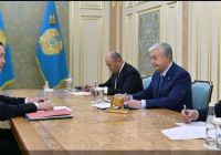Қасым-Жомарт Тоқаев «QazaqGaz» ҰК» АҚ басқарма төрағасы Санжар Жаркешовті қабылдады