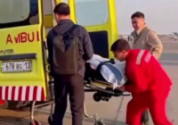 Жетісайдағы өрт: Зардап шеккен екінші науқас Шымкентке жеткізілді