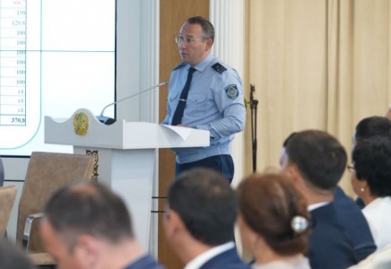 ТҮРКІСТАН: Бейнебақылау арқылы 227 қылмыс ашылған