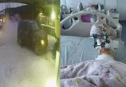 Павлодарда ер адам бұрынғы әйелін әдейі көлікпен басып, бір аяғынан айырды (ВИДЕО)