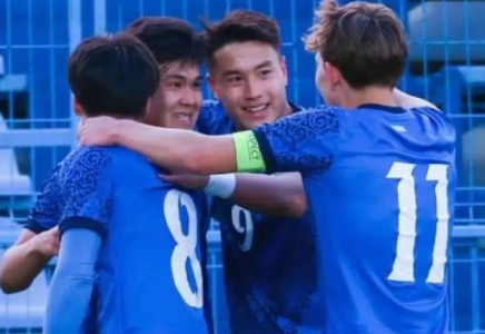 Қазақстан жастар құрамасы Еуропа чемпионатының іріктеудегі алғашқы матчта жеңіске жетті