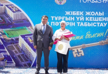 Түркістан қаласында 512 отбасы баспаналы болды