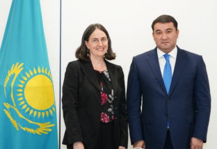 Түркістан облысының әкімі АҚШ-тың Бас консулымен кездесті