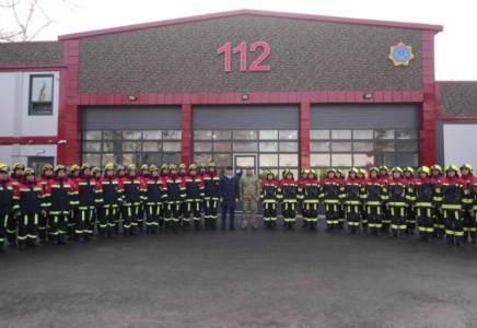 Алматыда 90 күнде өрт сөндіру бөлімі салынып, ашылды