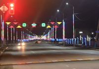 ТҮРКІСТАН: Созақтағы барлық ішкі көшелерге жарықшамдар орнатылды