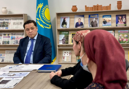 ТҮРКІСТАН: “Ашық әкімдікте” әлеуметтік мәселелер көтерілді