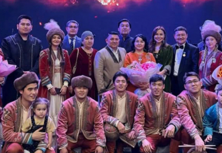 ​ТҮРКІСТАНДА «АЛҚОҢЫР» АНСАМБЛІНІҢ АЛҒАШҚЫ КОНЦЕРТІ ӨТТІ