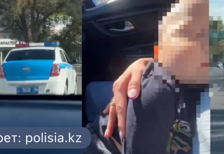 Павлодарда полицейлер сәбидің өмірін сақтап қалды