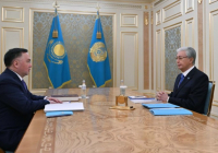 Мемлекет басшысы Асламбек Мерғалиевті қабылдады
