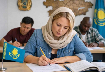 Енді шетелдіктер Қазақстанда тұруға рұқсат алу үшін қазақ тілінен емтихан тапсыруы керек