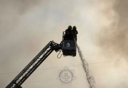 Алматыдағы барахолка аумағында тағы да өрт шықты