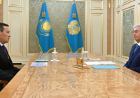 Президент Қасым-Жомарт Тоқаев Жоғары аудиторлық палата төрағасы Әлихан Смайыловты қабылдады