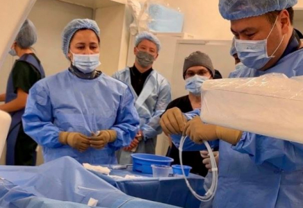 Түркістанда EKOS технологиясымен алғашқы ота жасалды