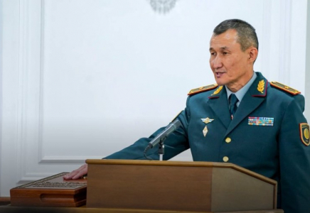 Жаңа төтенше жағдайлар министрі ант берді