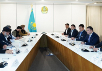 Түркістан облысына Ауғанстанның министрі келді Түркістан облысына Ауғанстанның министрі келді