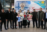 Түркістандықтар әлем чемпионатының жүлдегерін құрметпен қарсы алды