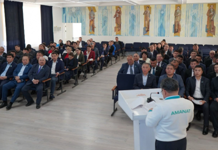 ТҮРКІСТАН: «AMANAT» партиясы оқу семинарын өткізуді бастады