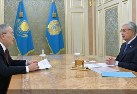 Тоқаев Қаржылық мониторинг агенттігінің төрағасы Жанат Элимановты қабылдады