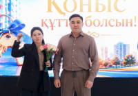 ШЫМКЕНТ: Кезекті 30 отбасының тұрмыстық жағдайы жақсарды 