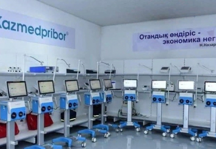 Шымкентте күніне 20 өкпені жасанды желдететін құрылғы шығарылады