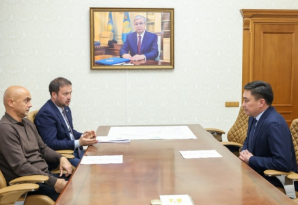 Ғабит Сыздықбеков «ОРДАБАСЫ» ФК жаңа бас бапкерімен кездесті