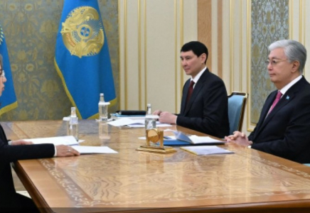 Мемлекет басшысы Қаржы нарығын реттеу және дамыту агенттігінің төрағасы Мәдина Әбілқасымованы қабылдады