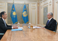 Тоқаев Еуразиялық экономикалық комиссия алқасының төрағасы Бақытжан Сағынтаевты қабылдады
