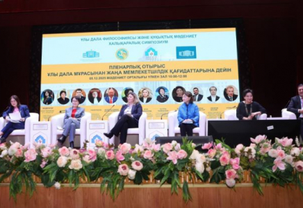 Түркістанда «Ұлы дала философиясы және құқықтық мәдениет» халықаралық симпозиумы өтті