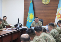 ​Қорғаныс министрінің орынбасары елдің оңтүстігіндегі әскери инфрақұрылымның жай-күйін тексерді