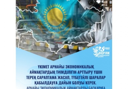 Экономиканы әртараптандыру - Ұлттық дамудың кепілі  Экономиканы әртараптандыру - Ұлттық дамудың кепілі