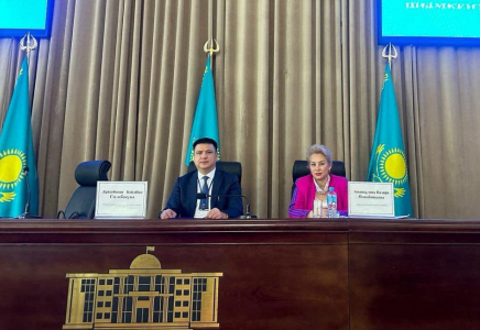 ​Шымкент қалалық сотында «Кінәсіздік презумпциясы» тақырыбында тренинг ұйымдастырылды