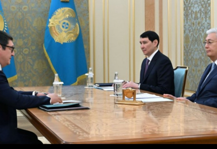 Тоқаев Энергетика министрі Алмасадам Сәтқалиевті қабылдады