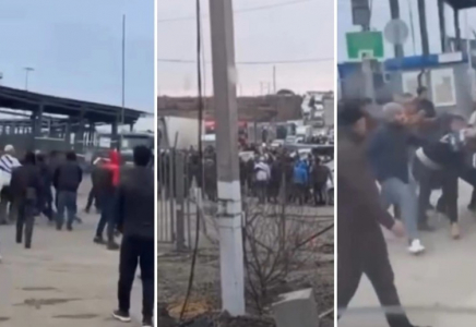 ​Челябі облысындағы шекара бекетінде Тәжікстан азаматтары төбелесті