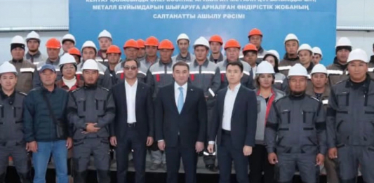 ​ПРЕЗИДЕНТ ТАПСЫРМАСЫ: ТҮРКІСТАН ОБЛЫСЫ КЕНТАУ ҚАЛАСЫНДА ЖАҢА ЗАУЫТ ІСКЕ ҚОСЫЛДЫ