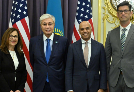 ​Қасым-Жомарт Тоқаев Educational Testing Service (ETS) компаниясының президенті және бас атқарушы директоры Амит Севакты қабылдады