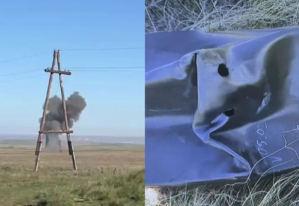 “Жарылыс пен түтін“. Ақтөбе облысында дронның құлаған сәті видеоға түсіп қалды