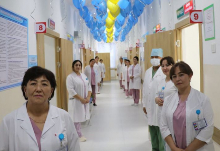 ТҮРКІСТАН: Түлкібас ауданында жаңа медициналық нысан пайдалануға берілді