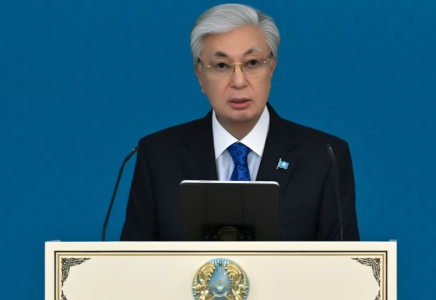 Президент Қазақстан халқына кезекті Жолдауын жариялап жатыр