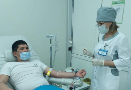 ​«ПОДАРИ ЖИЗНЬ ДРУГИМ»: в Шымкенте прошла акция добровольной сдачи крови