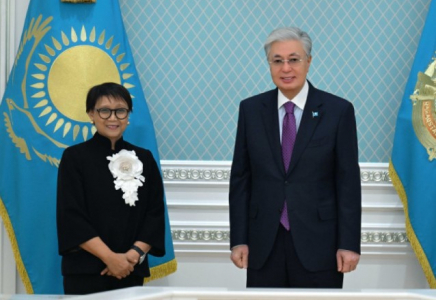 Мемлекет басшысы БҰҰ Бас хатшысының Су ресурстары жөніндегі арнаулы өкілі Ретно Марсудиді қабылдады