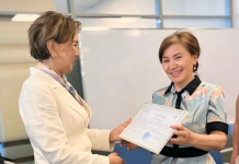 «Міндетті әлеуметтік медициналық сақтандыру қоры» КЕАҚ Шымкент қаласы бойынша филиалының бірқатар қызметкері марапатталды